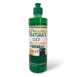 Shampoo 9 hierbas con miel de abeja